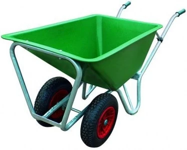 Staldkærre Galv. M/ Plastkasse 160 L 1 Staldkærre Galv. M/ Plastkasse 160 L