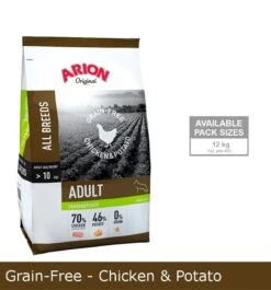 Arion Grain-Free Kylling Og Kartoffel 12kg