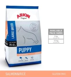 Arion Puppy Large Breed Laks Og Ris 12kg