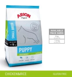 Arion Puppy Small Breed Kylling Og Ris 7½kg.