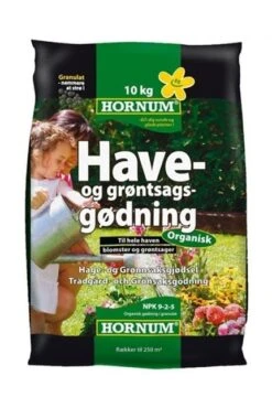 Hornum Organisk Havegødning - 10 Kg.