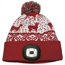 Julestrikhue Med LED-forlys