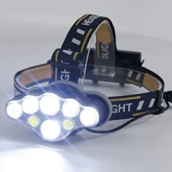 Pandelygte 600 Lumen Genopl. Hvid/rød -Naturlig Pleje Pandelygte2060020Lumen20Genopl.203 p