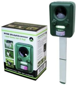 Ryom Ultralydsskræmmer Med Solcelle