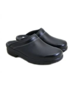 Træsko U/ Kap - Sort